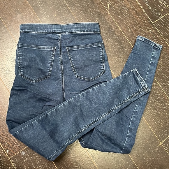 Top shop Joni Jeans Dark Wash High Waisted - Picture 3 of 3